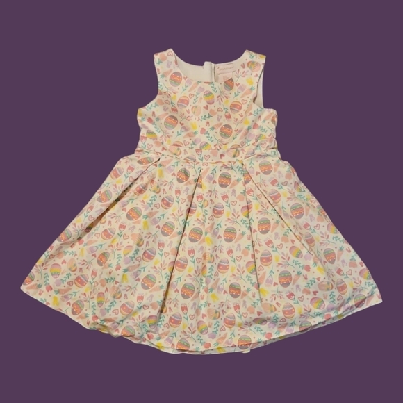 Savannah Other - SAVANNAH Pastel Easter Egg Sleeveless Cotton Tank Portrait Church Dress Size 8